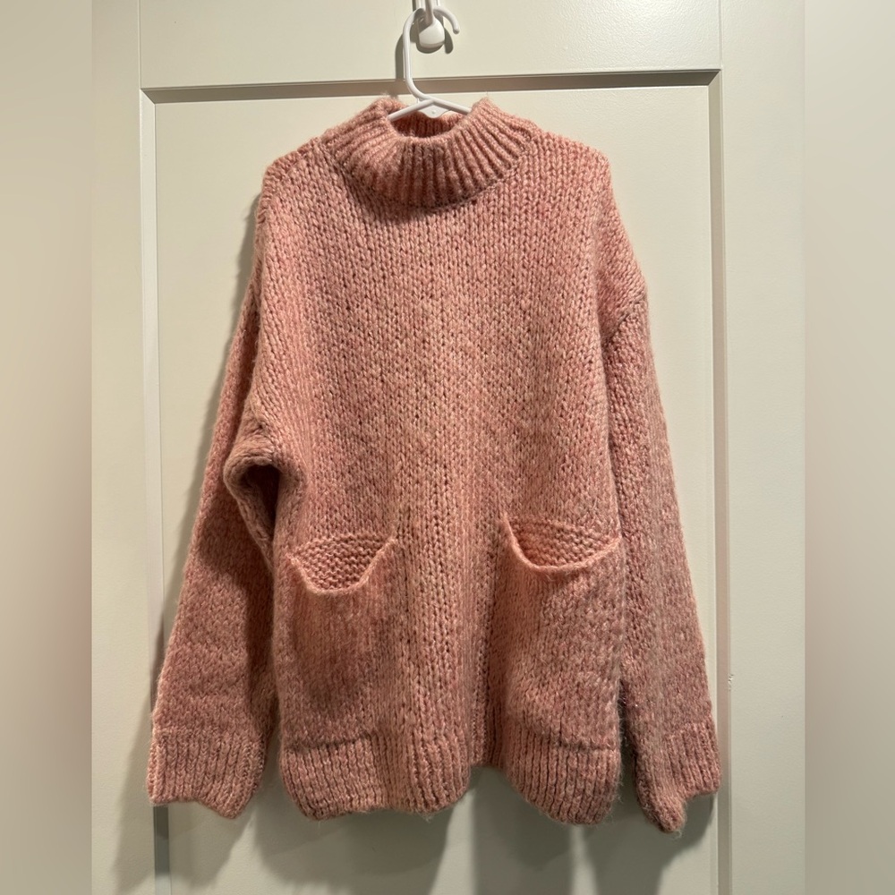 Zara Pink‎ Knit Sweater Size 9-10